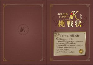 エコチルドクターKからの挑戦状